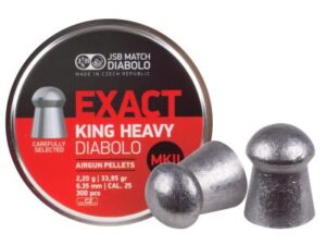 Exact King Heavy Diabolo 33.95gr 300pcs A5DJ2 4.5mm / .177 cal