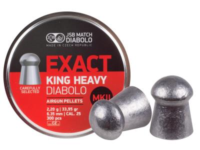 Exact King Heavy Diabolo 33.95gr 300pcs A5DJ2 4.5mm / .177 cal